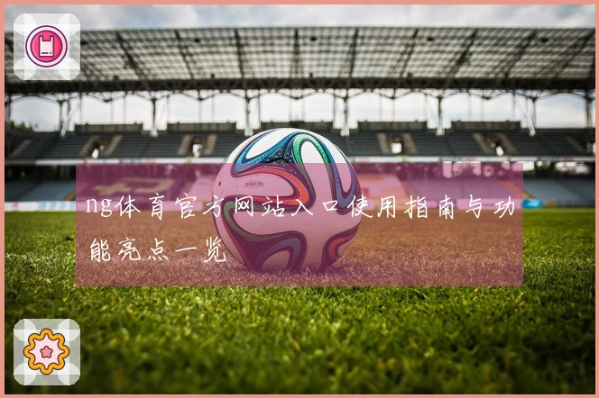 ng体育官方网站入口使用指南与功能亮点一览